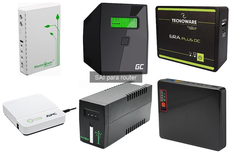 Cómo elegir el SAI adecuado para tu router