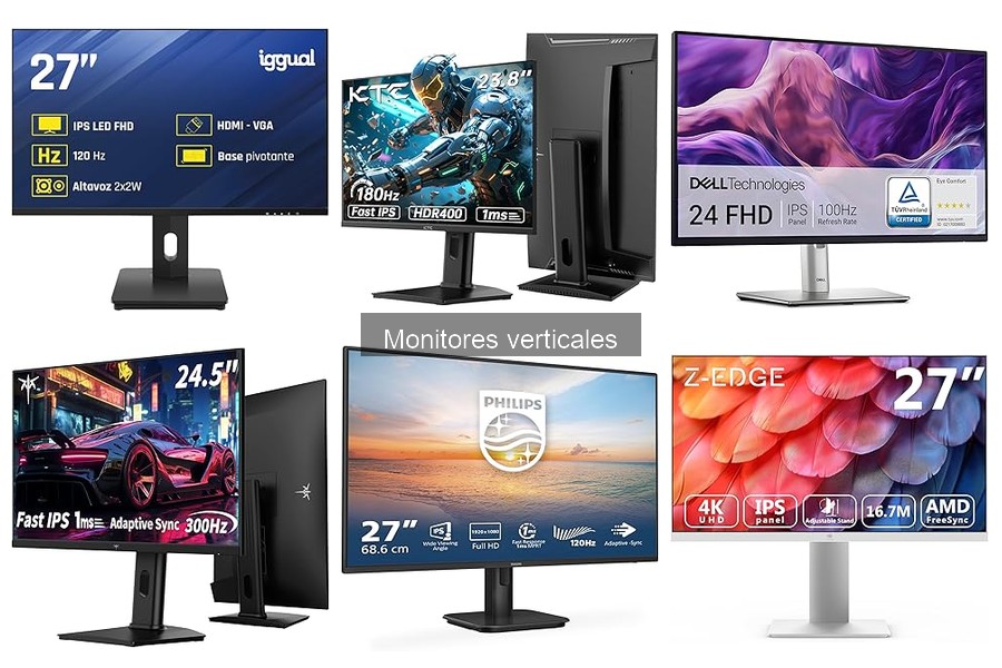 Cómo elegir el tamaño ideal de monitor vertical para tu oficina