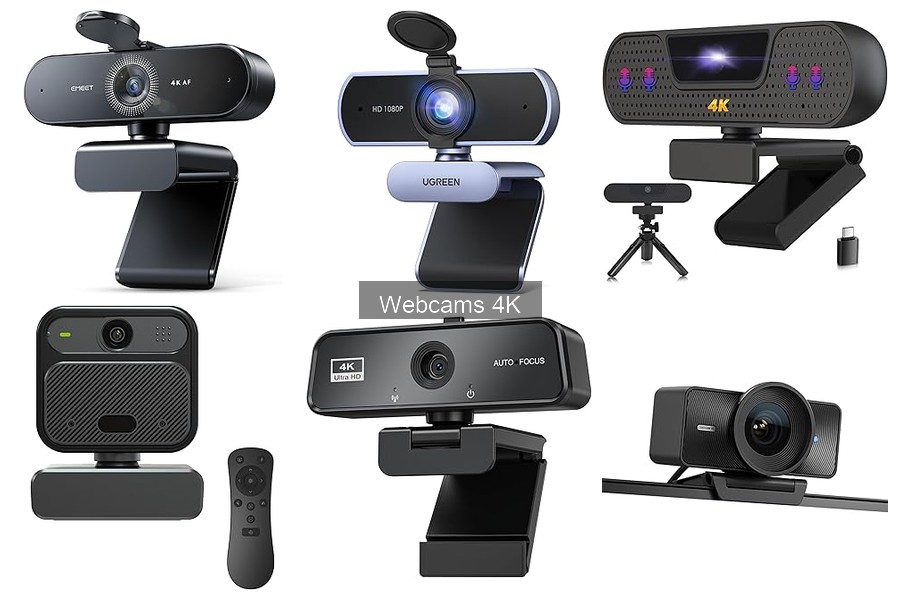 Cómo elegir la mejor webcam 4K para teletrabajo