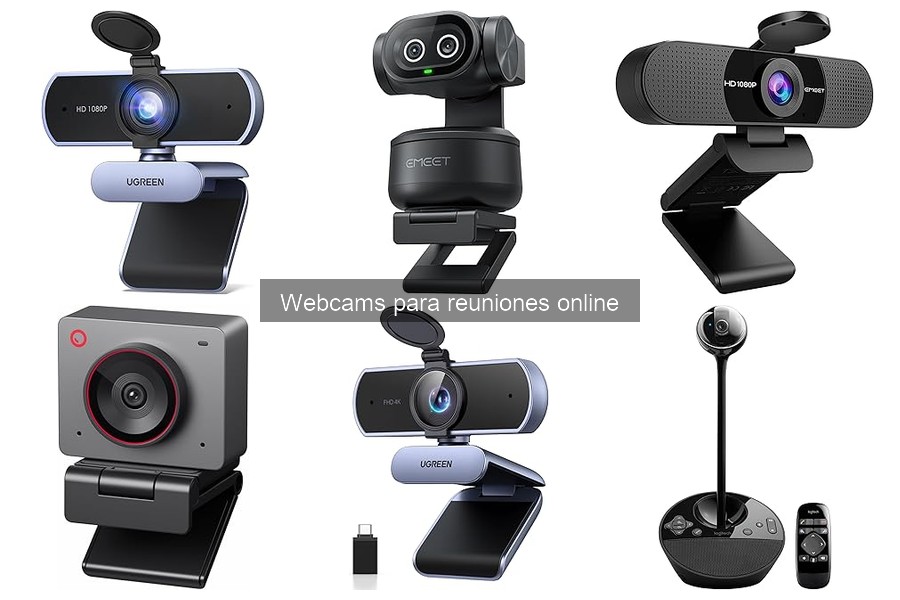 Cómo elegir la mejor webcam para reuniones online