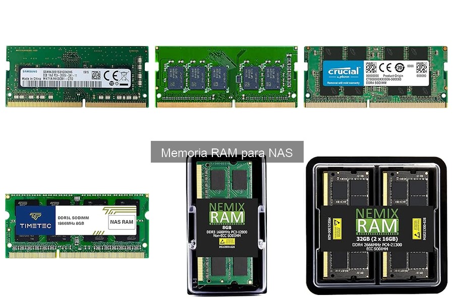 Cómo elegir la memoria RAM adecuada para tu NAS