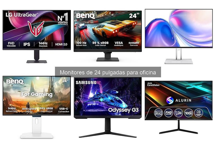 Cómo elegir un monitor de 24 pulgadas para oficina