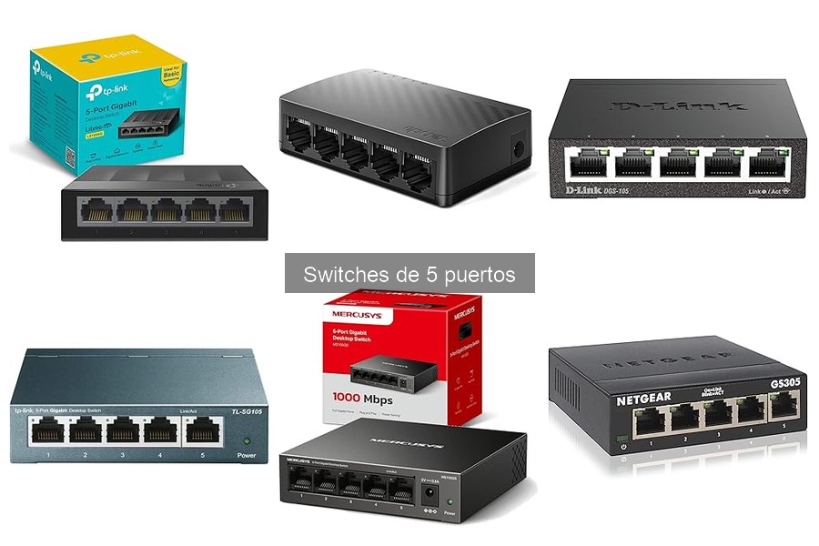 ** Cómo Elegir un Switch de 5 Puertos para tu Oficina
