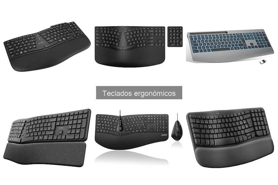 Cómo elegir un teclado ergonómico adecuado para tu oficina