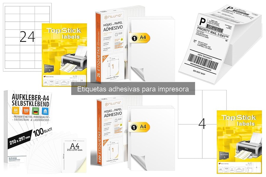 Cómo instalar etiquetas adhesivas en impresora: Guía práctica