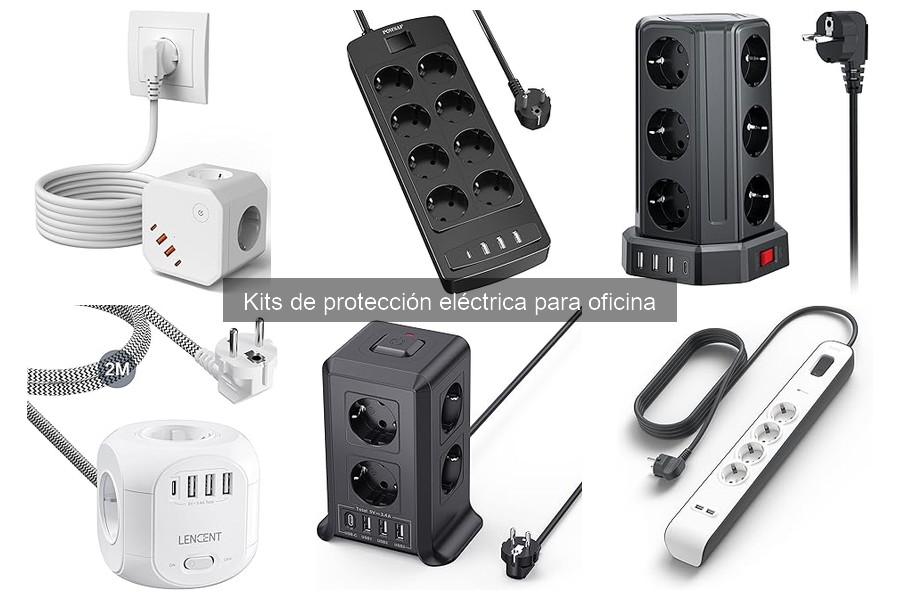 Cómo instalar un kit de protección eléctrica en oficina
