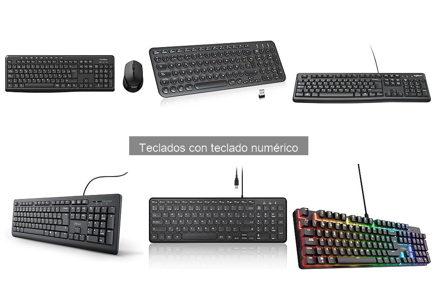 Cómo limpiar y mantener teclados con teclado numérico