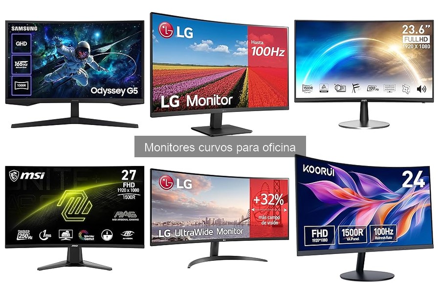 Cómo limpiar y mantener tu monitor curvo de oficina