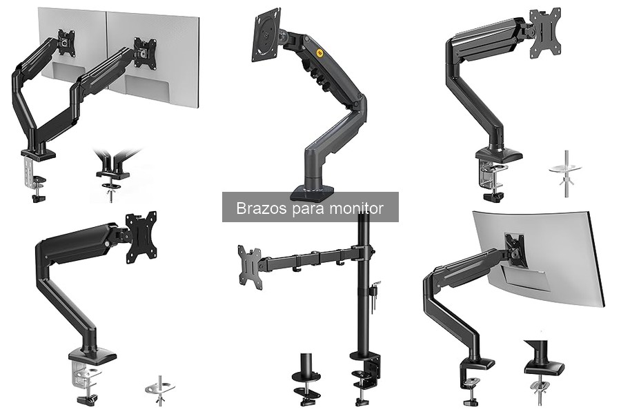 Cómo mantener un brazo para monitor en perfecto estado