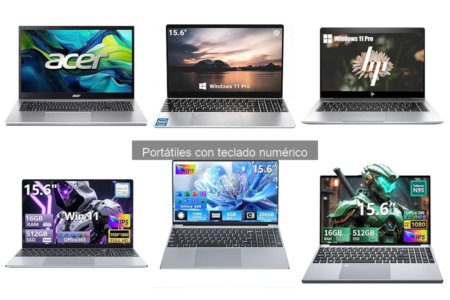Cómo usar el teclado numérico en portátiles de forma efectiva