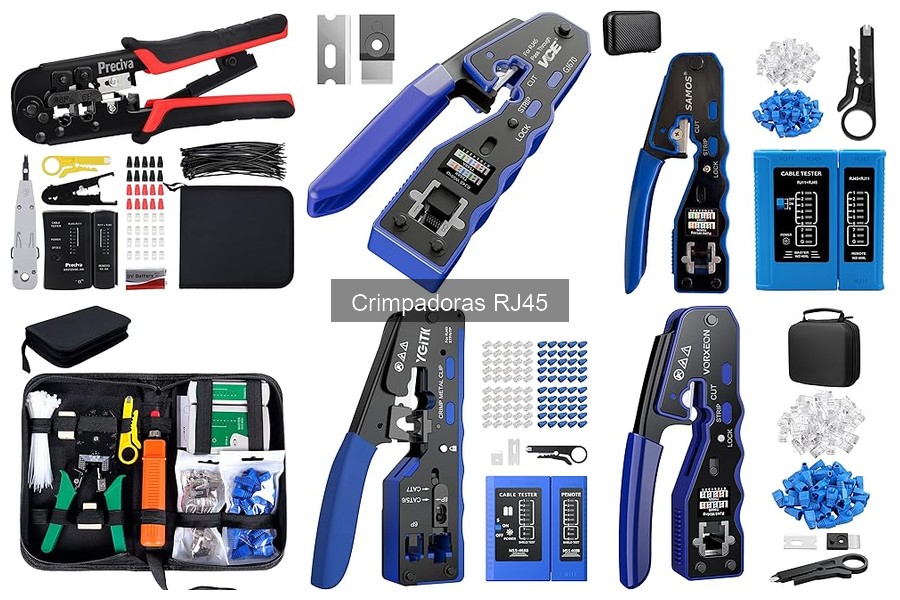 Cómo usar una crimpadora RJ45 correctamente: guía práctica