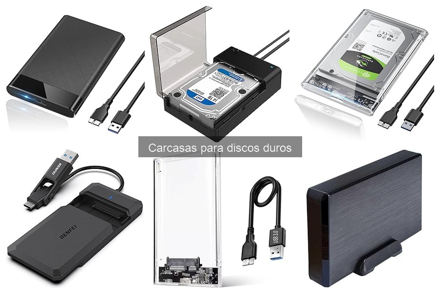 Comparativa: Carcasas para discos duros SSD vs. HDD