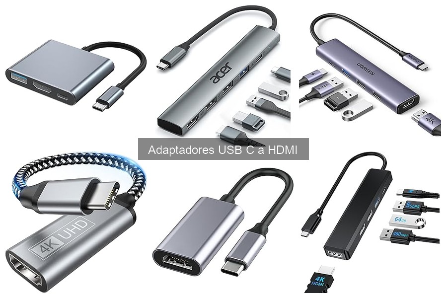 ** Comparativa de adaptadores USB C a HDMI: Mejores opciones