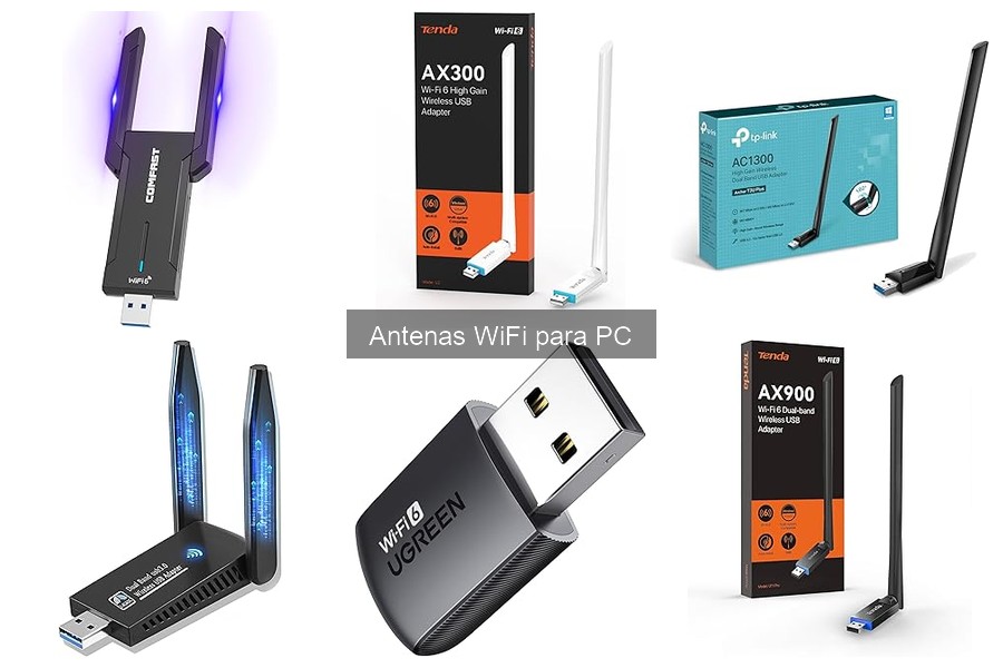 Comparativa de Antenas WiFi para PC: UGREEN vs Mercusys vs AC600