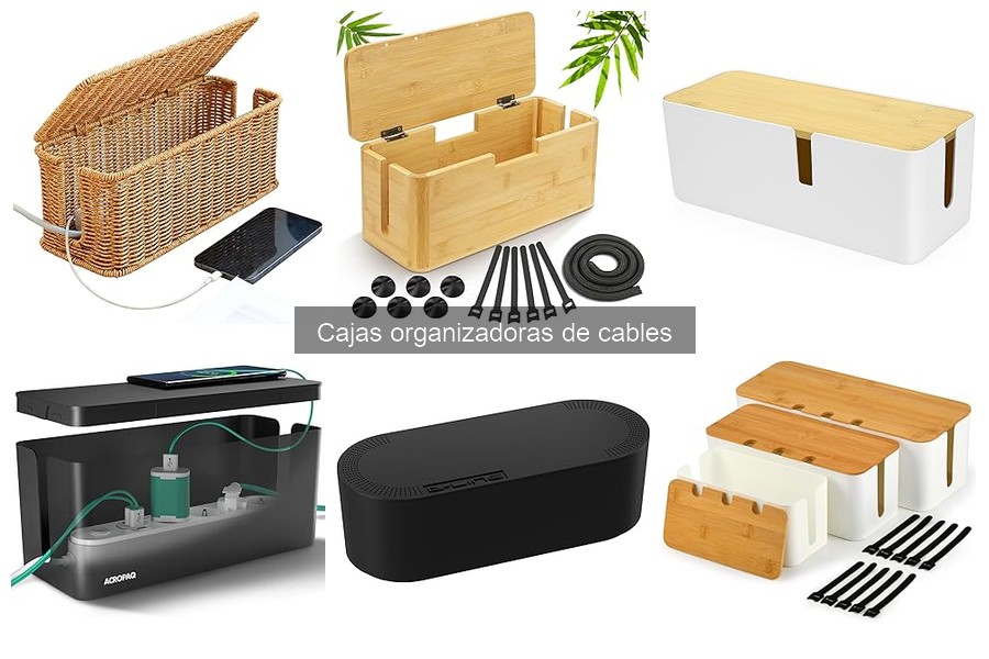 Comparativa de Cajas Organizadoras de Cables para Tu Oficina