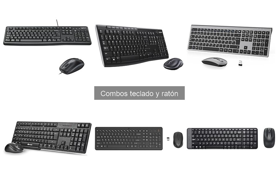 Comparativa de Combos de Teclado y Ratón para Oficina