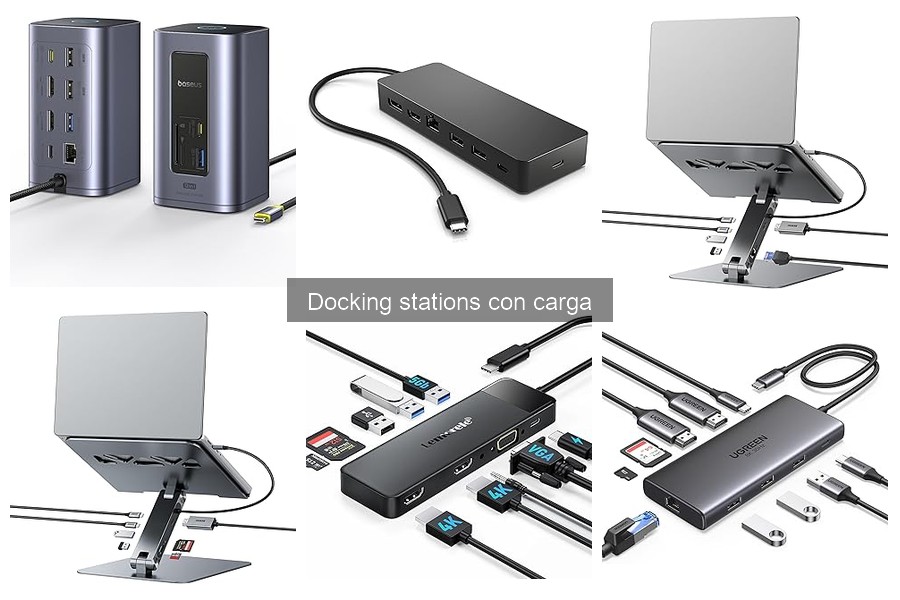Comparativa de Docking Stations con Carga: Mejores Marcas