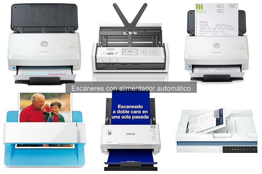 Comparativa de escáneres con alimentador automático 2023