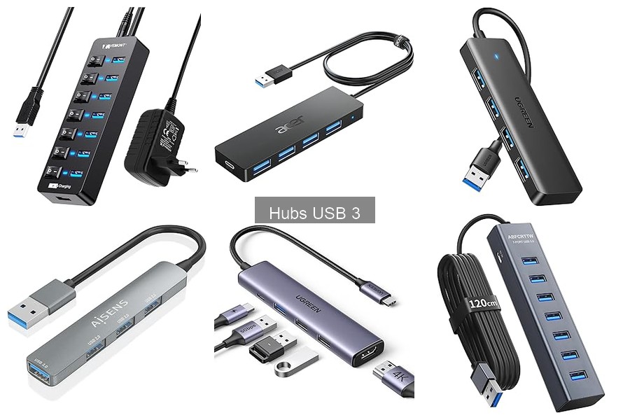 Comparativa de Hubs USB 3: Acer, Benfei y UGREEN
