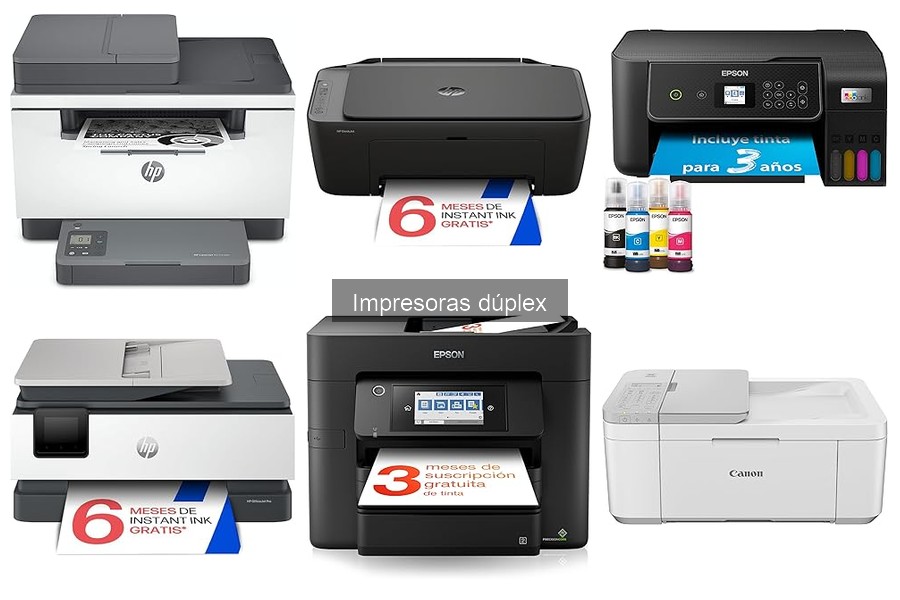 Comparativa de Impresoras Dúplex: HP vs Epson