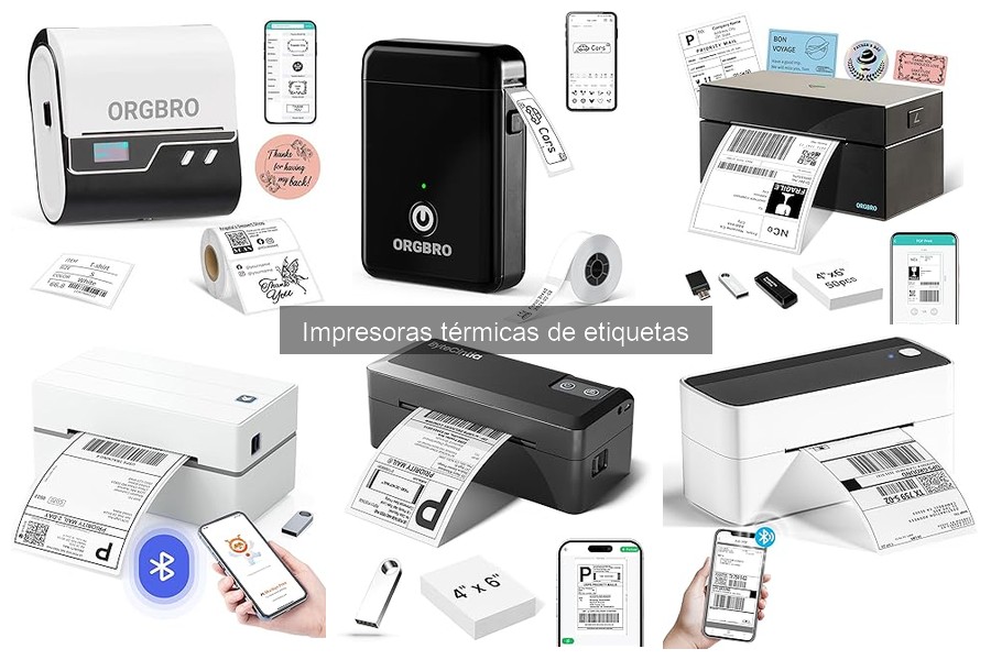 Comparativa de Impresoras Térmicas de Etiquetas: MUNBYN vs ORGBRO vs NIIMBOT