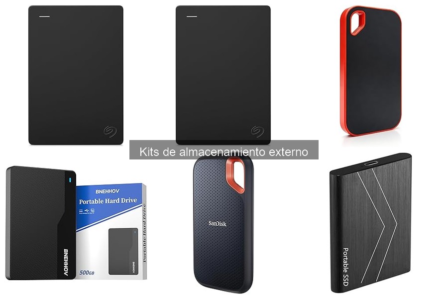 Comparativa de Kits de Almacenamiento Externo: ZICOTO vs Seagate