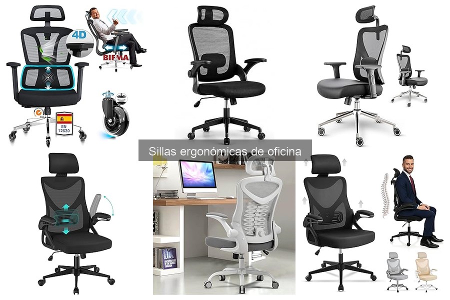 Comparativa de las Mejores Sillas Ergonómicas de Oficina