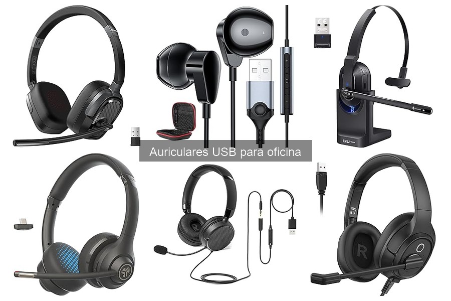 Comparativa de los Mejores Auriculares USB para Oficina