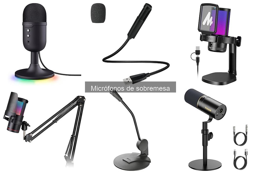 Comparativa de los mejores micrófonos de sobremesa 2023