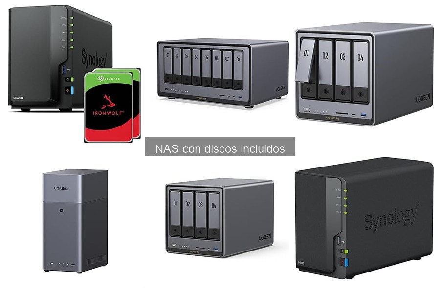 Comparativa de los Mejores NAS con Discos Incluidos