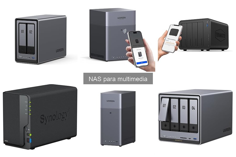 Comparativa de los mejores NAS para multimedia en 2023