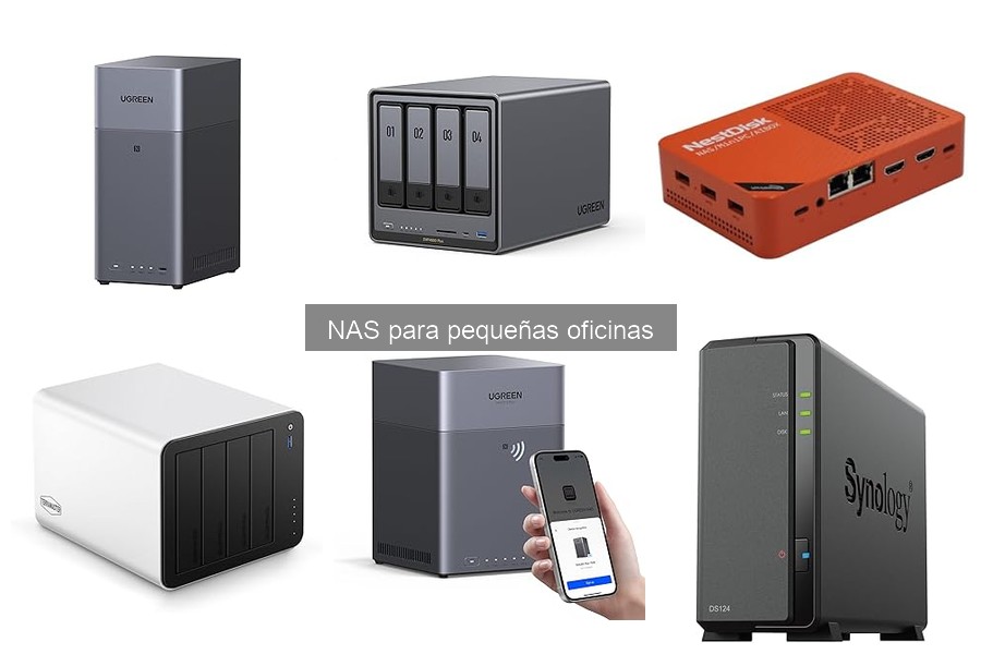 Comparativa de los mejores NAS para oficinas 2023