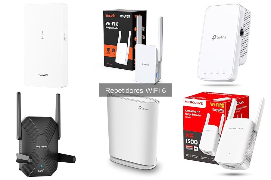Comparativa de los Mejores Repetidores WiFi 6 en 2023
