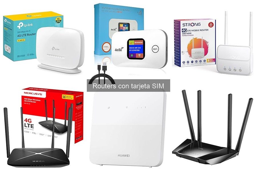 Comparativa de los Mejores Routers con Tarjeta SIM