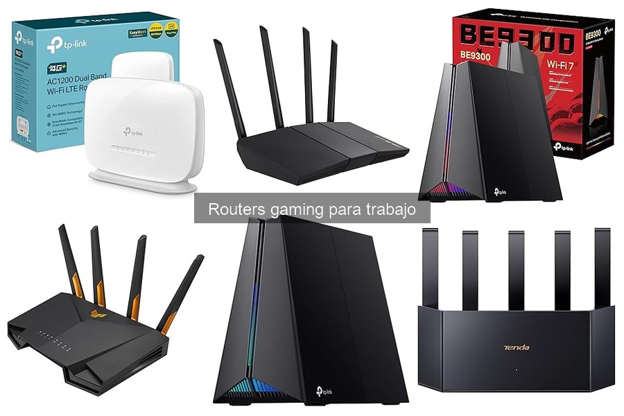 Comparativa de los Mejores Routers Gaming para Trabajo