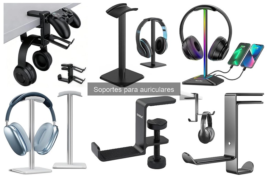 Comparativa de los mejores soportes para auriculares
