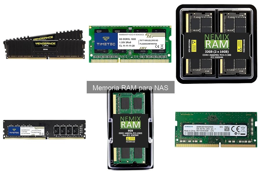 Comparativa de Memoria RAM para NAS: Marcas y Rendimientos