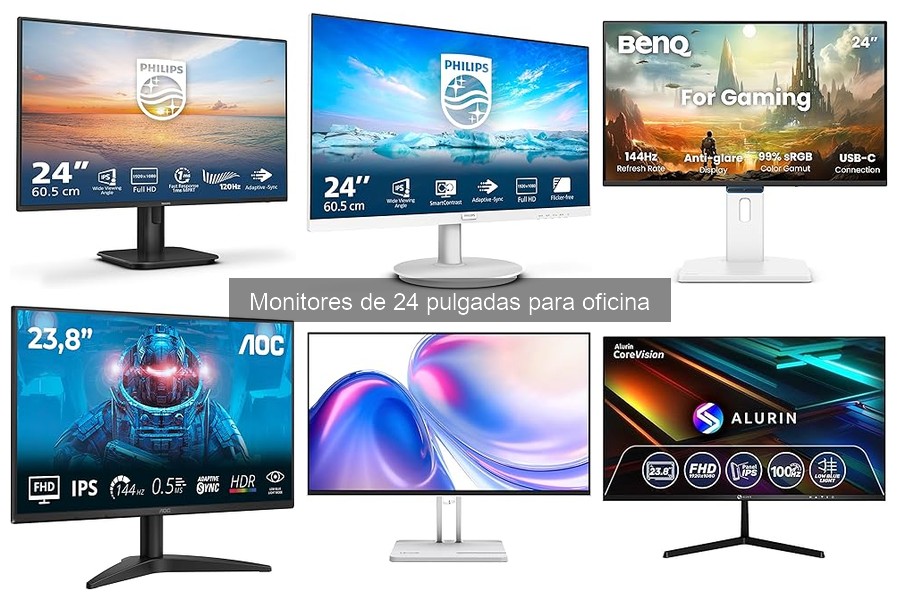 Comparativa de Monitores de 24 Pulgadas: Calidad y Precio