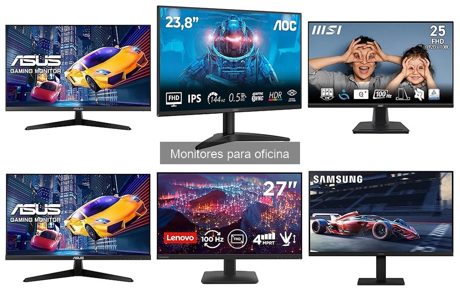 Comparativa de Monitores LED vs OLED para Oficina