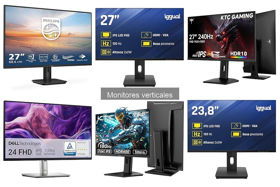 Comparativa de Monitores Verticales IPS vs VA: ¿Cuál Elegir?