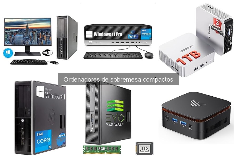 Comparativa de Ordenadores de Sobremesa Compactos Eficientes