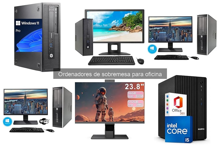Comparativa de ordenadores de sobremesa: Mejores marcas y modelos