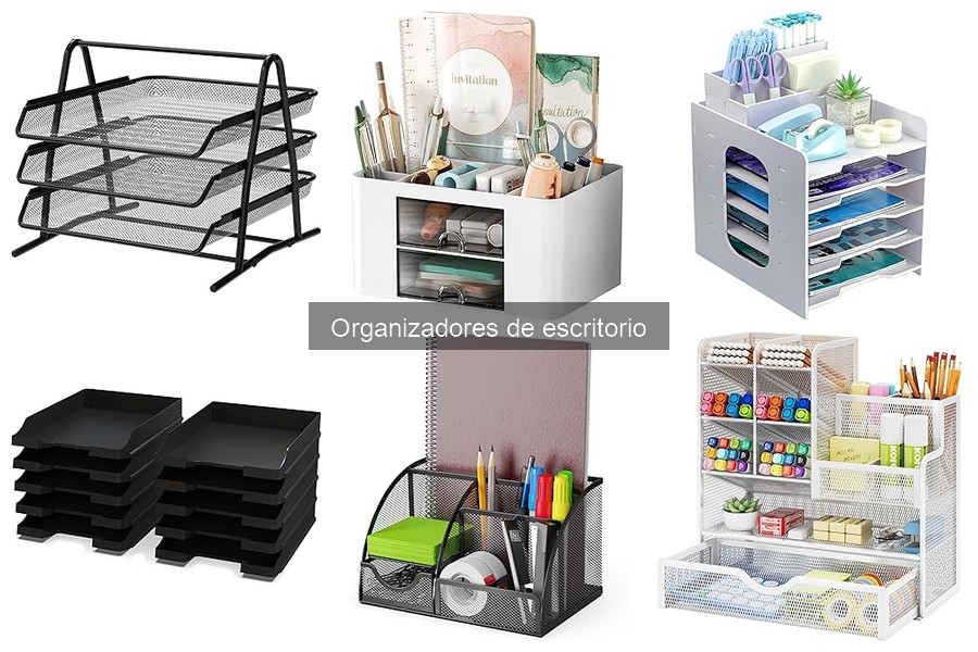 Comparativa de Organizadores de Escritorio: Mejores Marcas