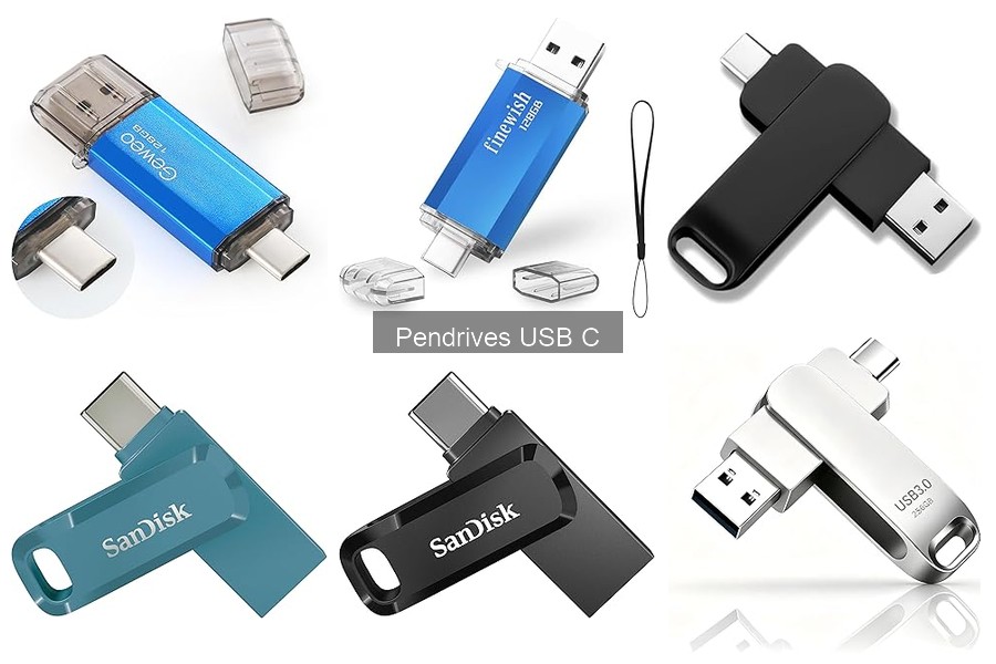 Comparativa de Pendrives USB C y Otros Almacenamientos