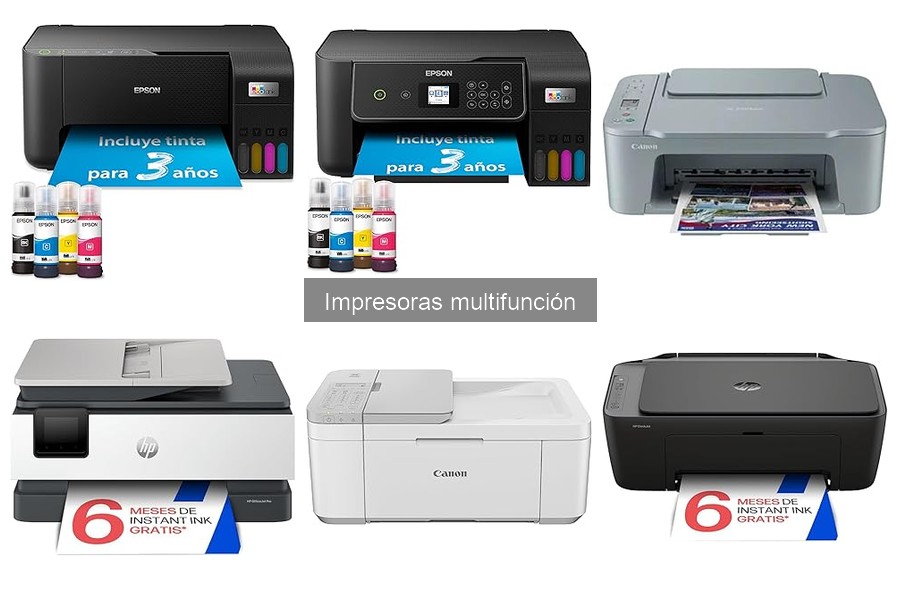 Comparativa de precios de impresoras multifunción 2023