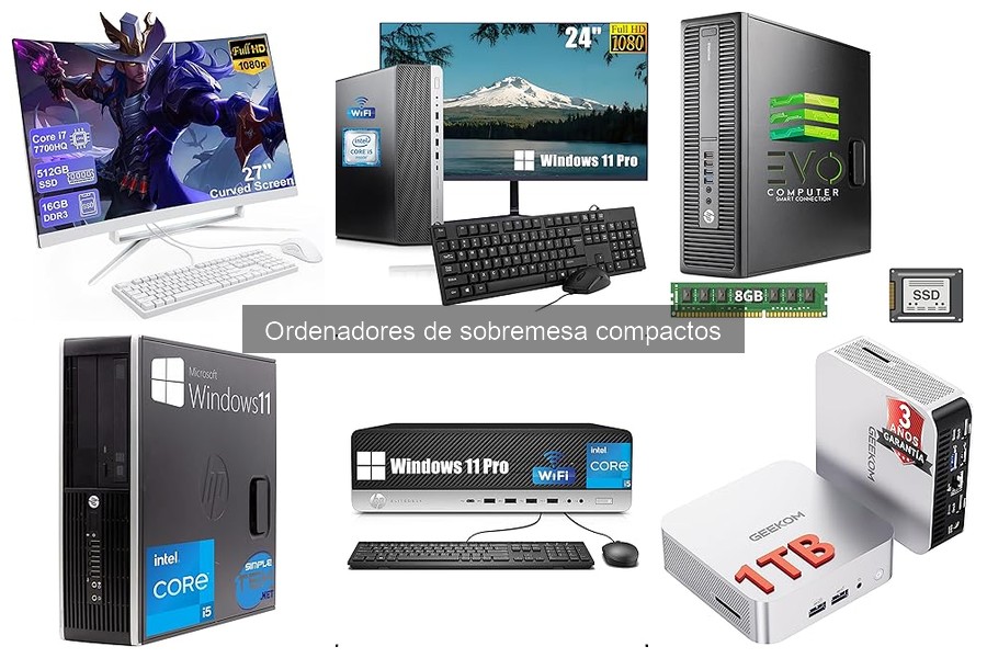 Comparativa de precios de ordenadores de sobremesa compactos
