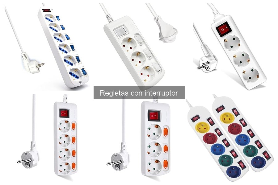 Comparativa de Regletas con y sin Interruptor para tu Oficina