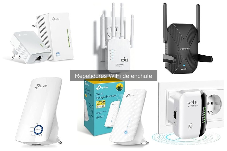 Comparativa de Repetidores WiFi de Enchufe en 2023