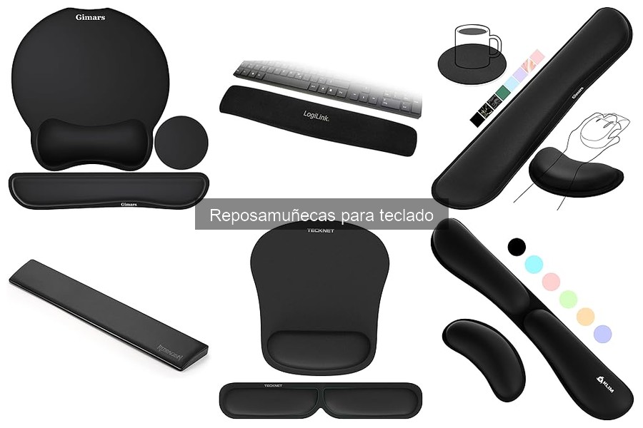 Comparativa de reposamuñecas para teclado: Mejores marcas