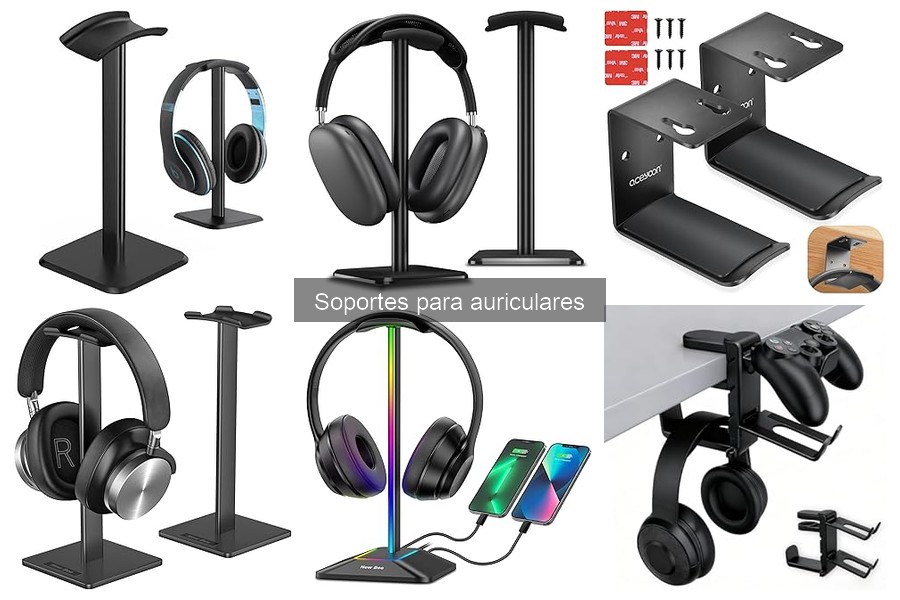 Comparativa de Soportes para Auriculares: Mejores Marcas